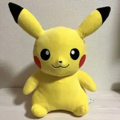 【美品】ポケットモンスター ピカチュウ めちゃもふぐっと　ぬいぐるみ