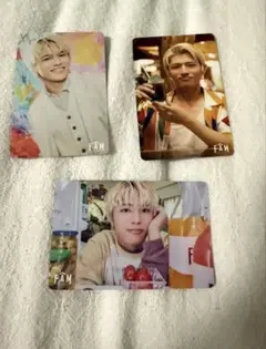 FAM 篠塚大輝 3枚セット 通常版 初回限定盤A,B timelesz トレカ