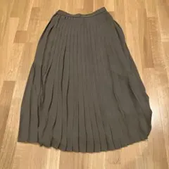 UNIQLO シフォンロングプリーツスカート +