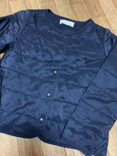 ネイビーキルティング　ジャケット