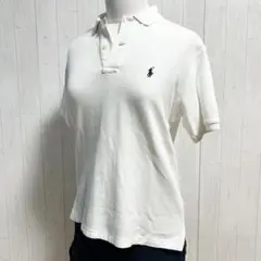 ★美品・定番★ ポロ ラルフローレン ポロシャツ ビンテージ 白 Y2K