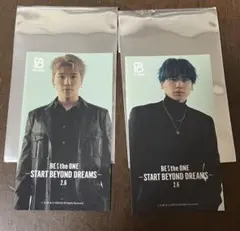 BE:FIRST 特典ステッカー　シュント　マナト各1枚