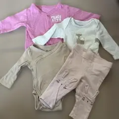 H&M & Obaibi ベビー服 4点セット