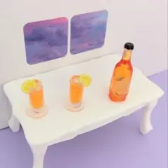 ピエール コリンズ + ボトル ミニチュア カクテル ドリンク アルコール