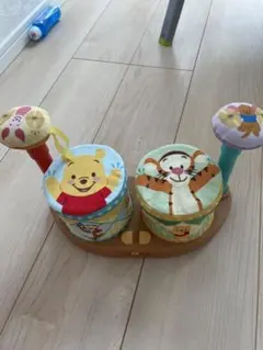 くまのプーさん ドラム型おもちゃ