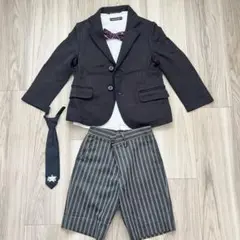 フォーマル セットアップ ブレザー ハーフパンツ110cm キッズ BeBe