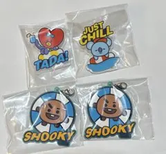 BTS BT21 キーホルダー 4点セット