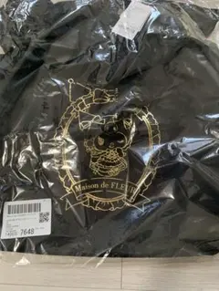 メゾンドフルール　クロミ　ブラック　ダブルリボントートバッグ