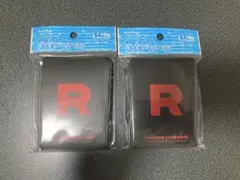 ポケモンカードゲーム デッキシールド プロ スリーブ ロケット団 2個