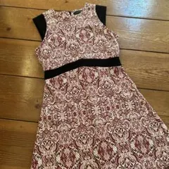 ZARA WOMAN 半袖ミニワンピース 赤/白/黒