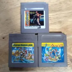 ゲームボーイ　ロボコップ　スーパーマリオ　ソフト　まとめ売り