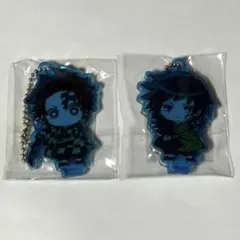 【匿名配送】鬼滅の刃　ここみえアクリルフィギュア　 玖ノ型　冨岡義勇　竈門炭治郎