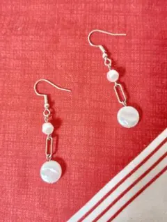 ハンドメイドピアス 　No.107