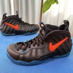 NIKE エアフォームポジットプロ ニックス オレンジ ブルー ブラック