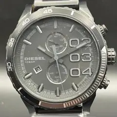 【訳あり】ディーゼル DZ-4326 オールブラック クロノグラフ W202