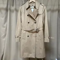 【グリーンレーベル】トレンチコート ミドル丈 ライナー付き