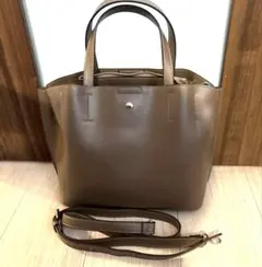 レガートラルゴ　かるいかばん ショルダーバッグ ダークベージュ