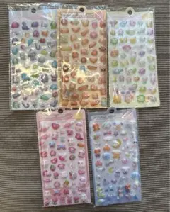 ボンボンドロップ風　シールセット 5セット