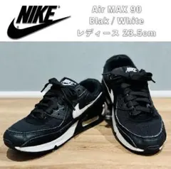 ❇︎美品❇︎NIKE ナイキ エアマックス90 ウィメンズ Black/Whiteのサムネイル