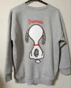 タグ付き未使用品　SNOOPY　スヌーピー　裏起毛スウェット　トレーナー
