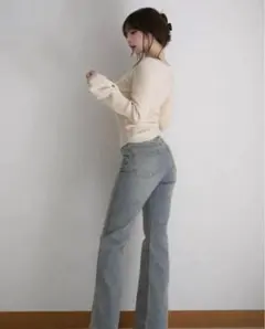 新品SeaRoomlynn Corduroyスタンダードストレートパンツ ピンク - メルカリ
