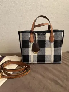 Tory Burch チェック柄ショルダーバッグ