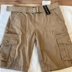 ◎新品　GUESS ゲス　ハーフパンツ　ズボン　カーゴ　ベージュ　30のサムネイル
