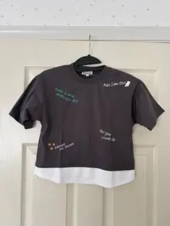 ワールド　SHOO・LA・RUE ロゴプリントTシャツ 110cmのサムネイル