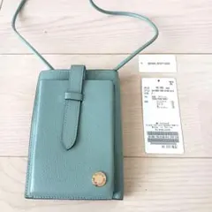 NATURAL BEAUTY BASIC。スマホショルダーバッグ。 グリーンのサムネイル