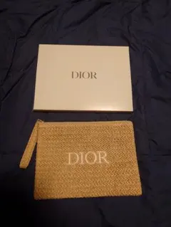 Dior ポーチ ベージュ