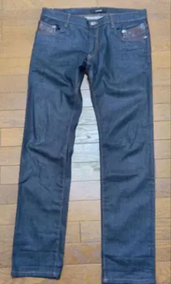 人気のZARA MAN ダークブルー ストレートデニム