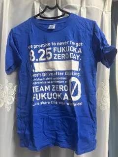 TEAM ZERO FUKUOKA Tシャツ ブルー