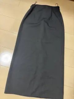 ストレッチダブルフェイスナロースカート（丈標準80～84cm）UNIQLO