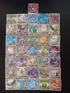 ポケモン アマダ シール烈伝 初代&改 ノーマルまとめ売り 94種168枚