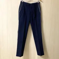 グリーンレーベル　リラクシング　メンズスラックス　Sサイズ　ネイビー