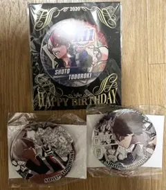 轟焦凍　缶バッジ　3種