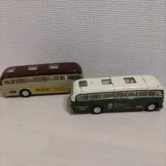 海外の大型バス　おもちゃ　ミニカー
