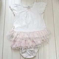 ジェラートピケ ワンピース 90 ブルマセット　ベビー