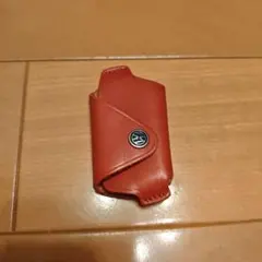 Volkswagen フォルクスワーゲン 本革 キーカバー レッド