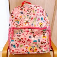 【子供用ミニーリュック】ミニーちゃん西松屋 ピンク 女の子 ディズニー 3〜5歳