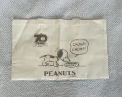 【非売品】2020年 SNOOPY TOWN 70周年記念 ノベルティエコバッグのサムネイル