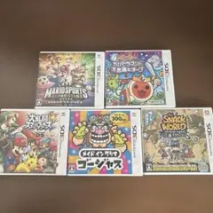に*こ様 Nintendo3DSソフト5つ