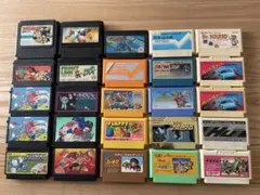 ファミコン　ソフト　まとめ売　２５本　ソフトのみ