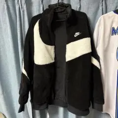 Nike フリースジャケット ブラック/ホワイト 新品タグ付き リバーシブル
