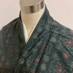 KJ2069 大島紬 身丈149.5cm 着物 正絹