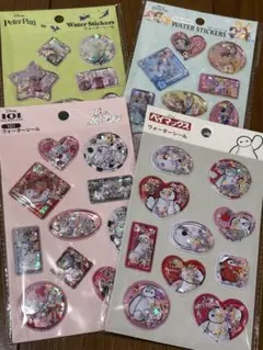 ディズニー　ウォーターシール　ベイマックス　キラキラシール　 4種セット　セリア