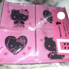 匿名配送☆新品☆ハローキティ ウォールポケット ピンク ヒョウ柄