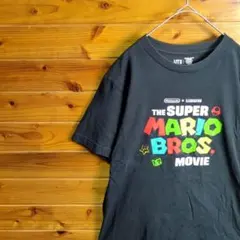 ユニクロ　UT　Nintendo　スーパーマリオブラザーズ　半袖Tシャツ　M　黒