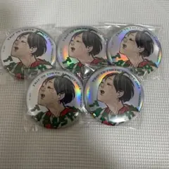 ハイキュー ジャンプGIGA メタリック 缶バッジ 山口忠