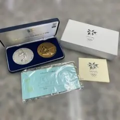 N*O様 長野オリンピック 記念メダルセット 長野オリンピック公式記念メダルセット - メルカリ